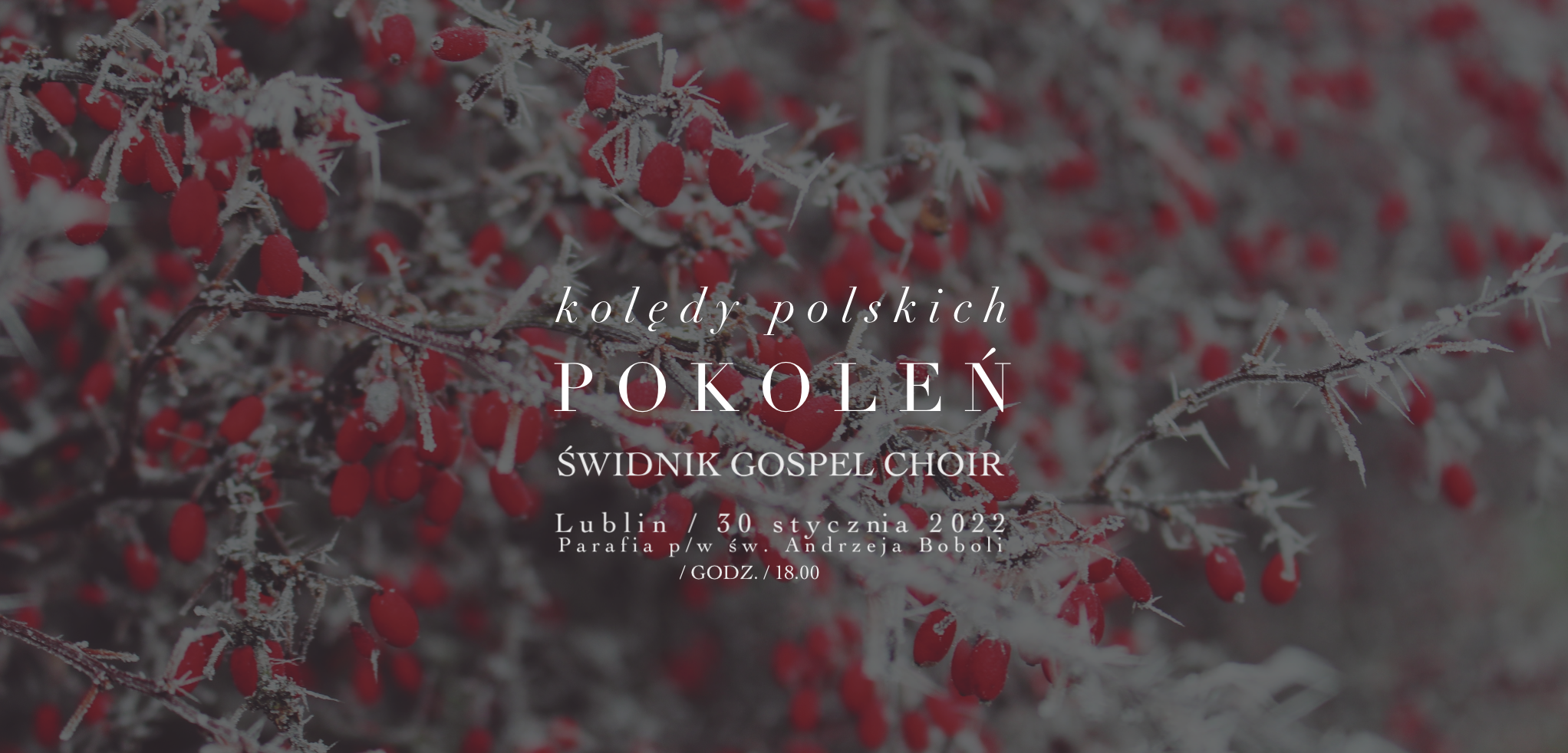 Koncert kolęd - Świdnik Gospel Choir